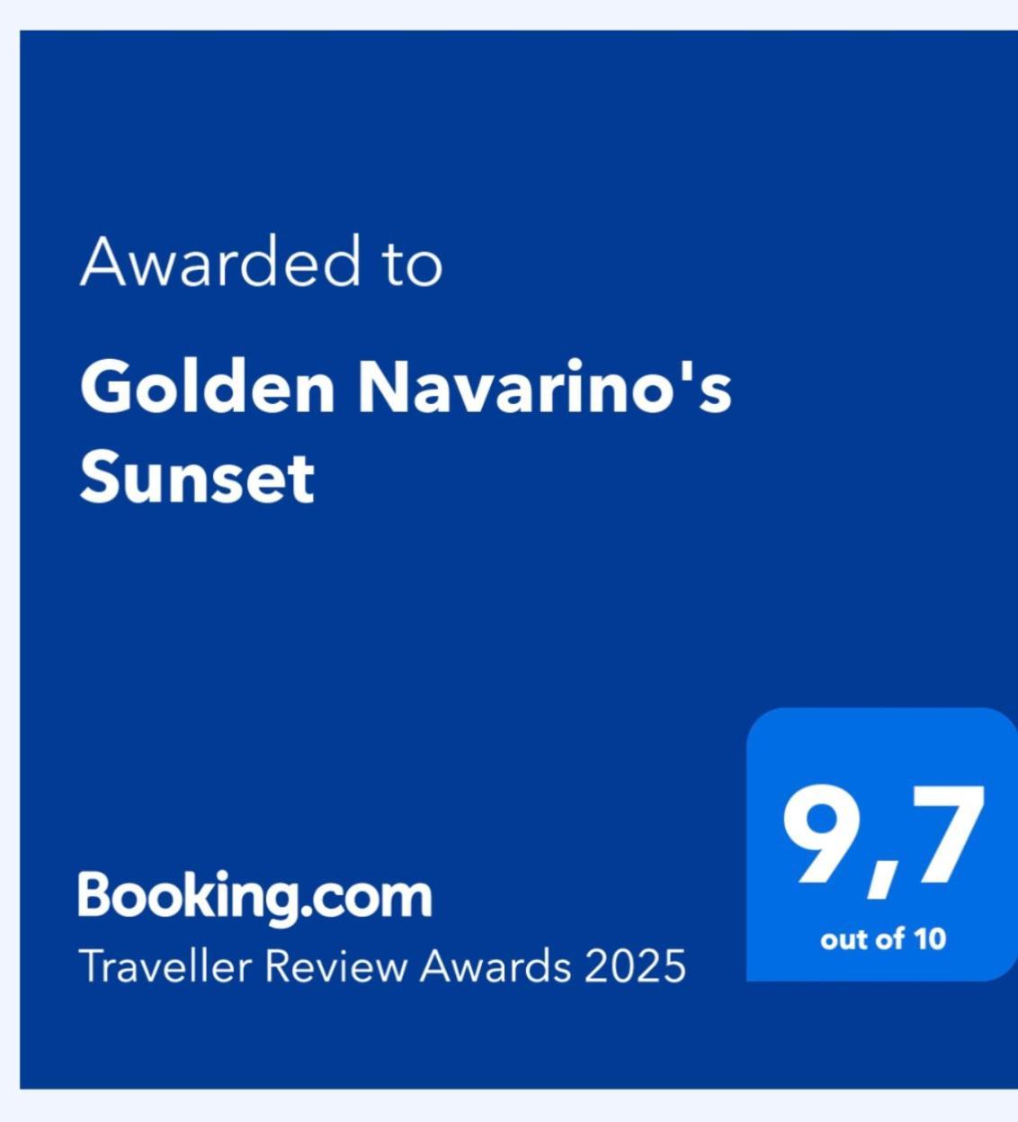 Golden Navarino'S Sunset Pylos Exterior photo